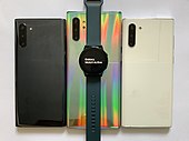 Samsung Galaxy Watch and smartphones