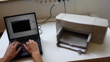 File:ReactOS printing for the first time.webm
