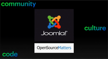 Joomla: code, community, culture
