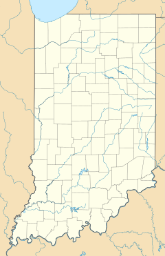Indiana University is located in Indiana
