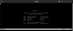 Neovim 0.3.7 running under GNOME Terminal.png