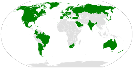 Worldwide Xbox/Games for Windows Live availability map